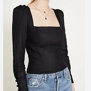 Reformation Fillmore Blouse 6